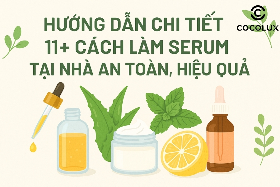 Hướng Dẫn Chi Tiết 11+ Cách Làm Serum Tại Nhà An Toàn, Hiệu Quả