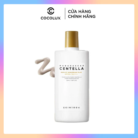 Kem Chống Nắng Chiết Xuất Rau Má Skin1004 50ml Cocolux