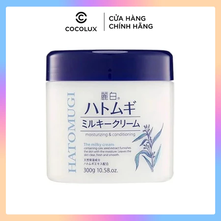 Kem Dưỡng Hatomugi Cấp Ẩm Da Mặt 300g