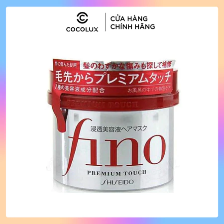 Kem ủ tóc và hấp tóc Fino Shiseido Premium Touch 230G