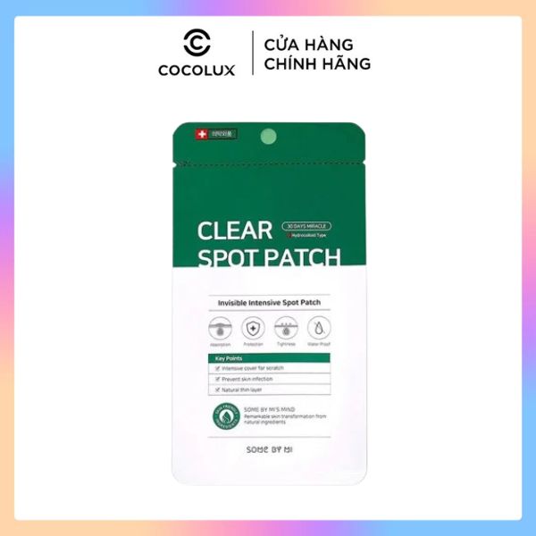 Miếng Dán Mụn Some By Mi Clear Spot Patch 18pcs[Cocolux]