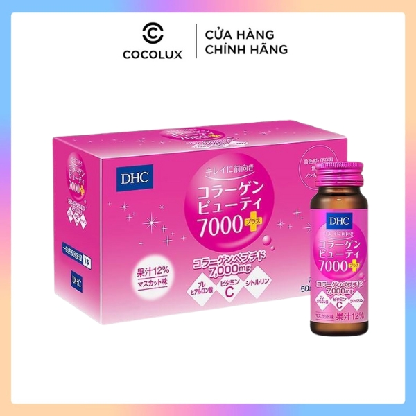 Nước Uống DHC Bổ Sung Collagen 50mlx10 lọ Cocolux