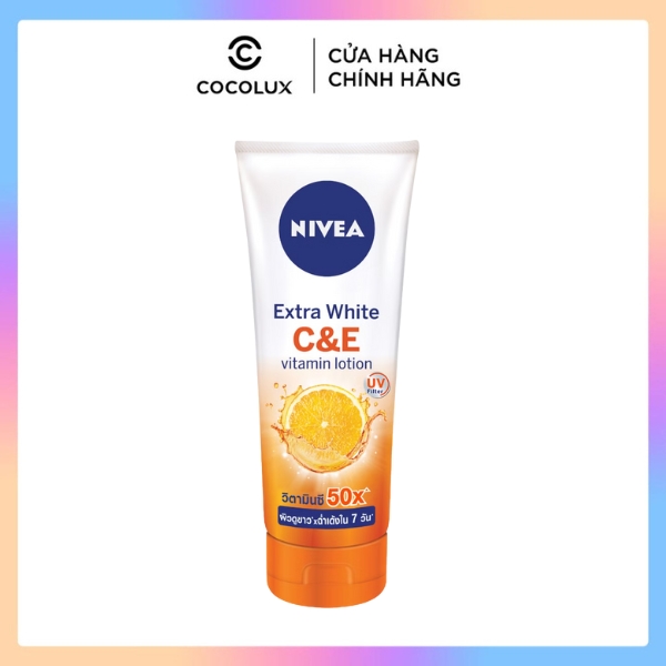 Sữa dưỡng thể Nivea dưỡng trắng Extra White C&E Vitamin Lotion 180ml