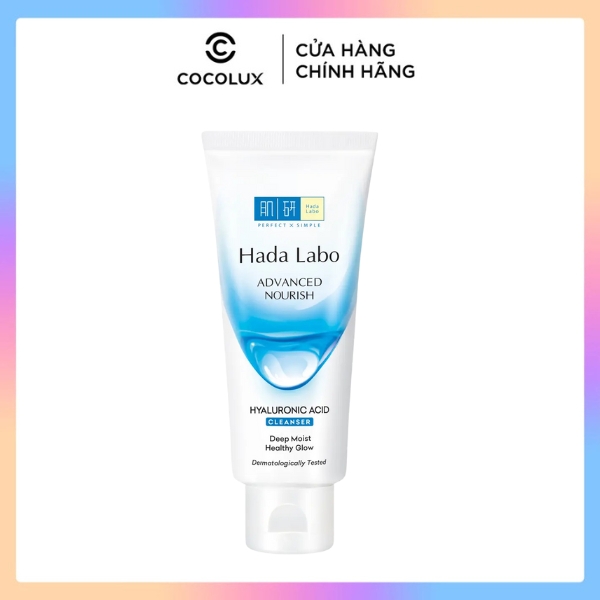 Sữa Rửa Mặt Dưỡng Ẩm Hada Labo Advanced Nourish 80g